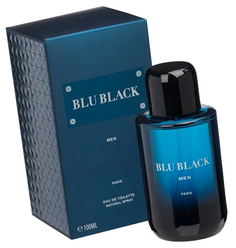 Парфюм для мужчин Гепарлис Блю Блэк 100 мл / Geparlys Blu Black Синий