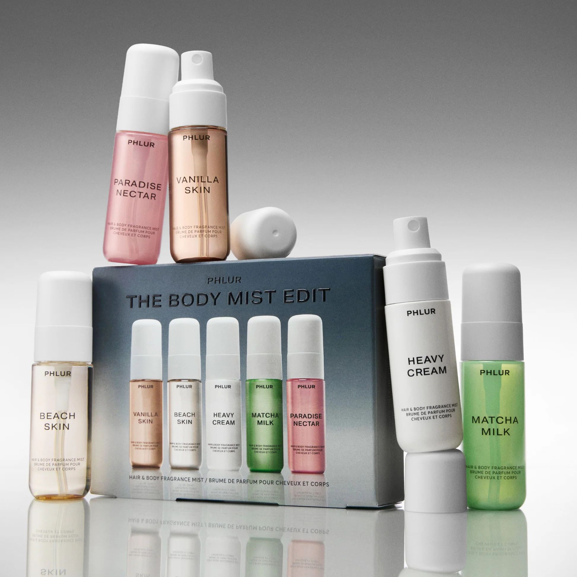 PHLUR Набор мистов для тела Body Mist Discovery Set
