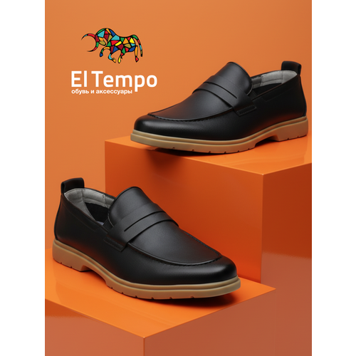 фото Лоферы el tempo, размер 40, синий