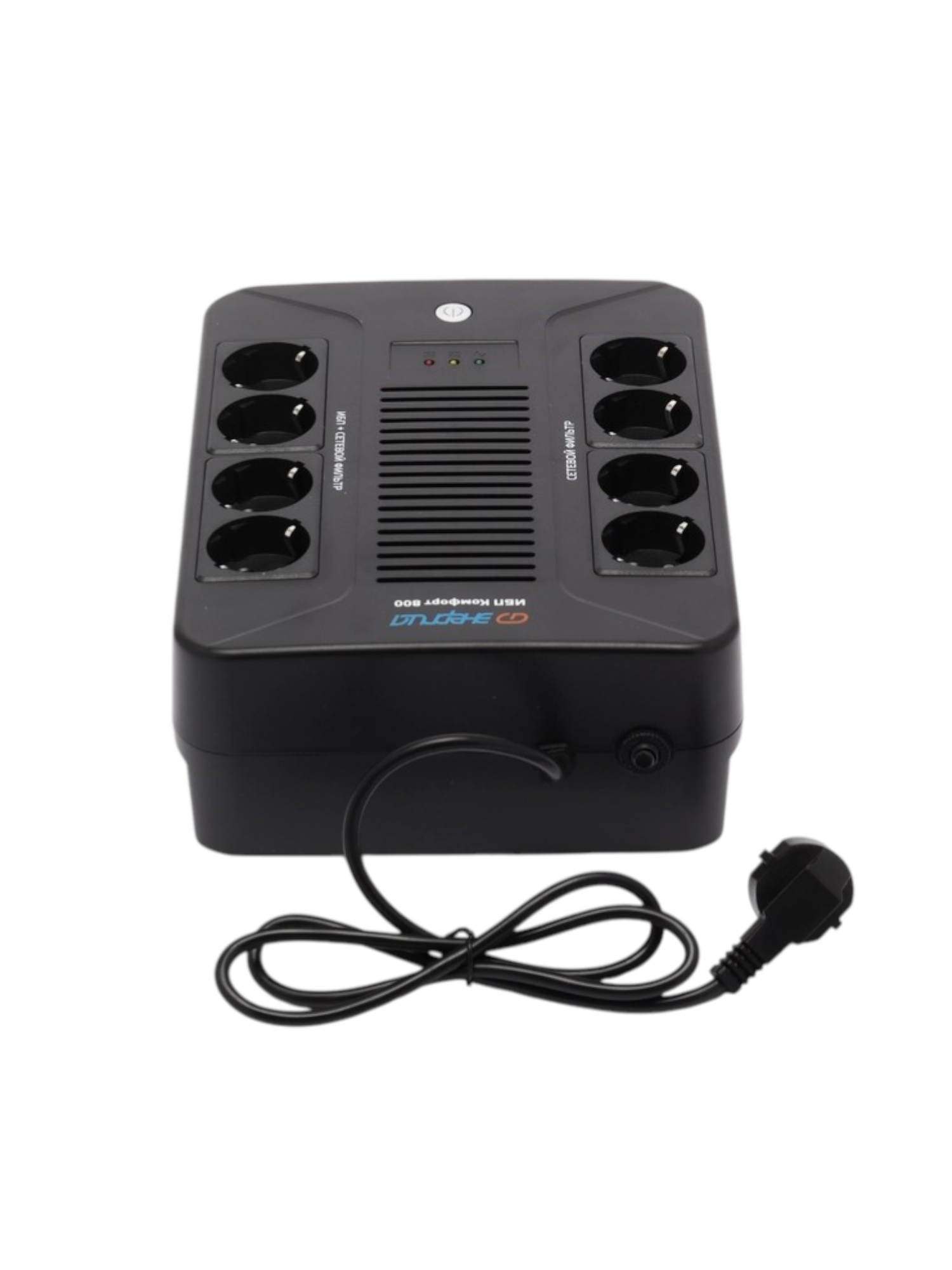 ИБП AVT Line-Interactive 650VA, (390W) 3 розетки, звуковая сигнализация