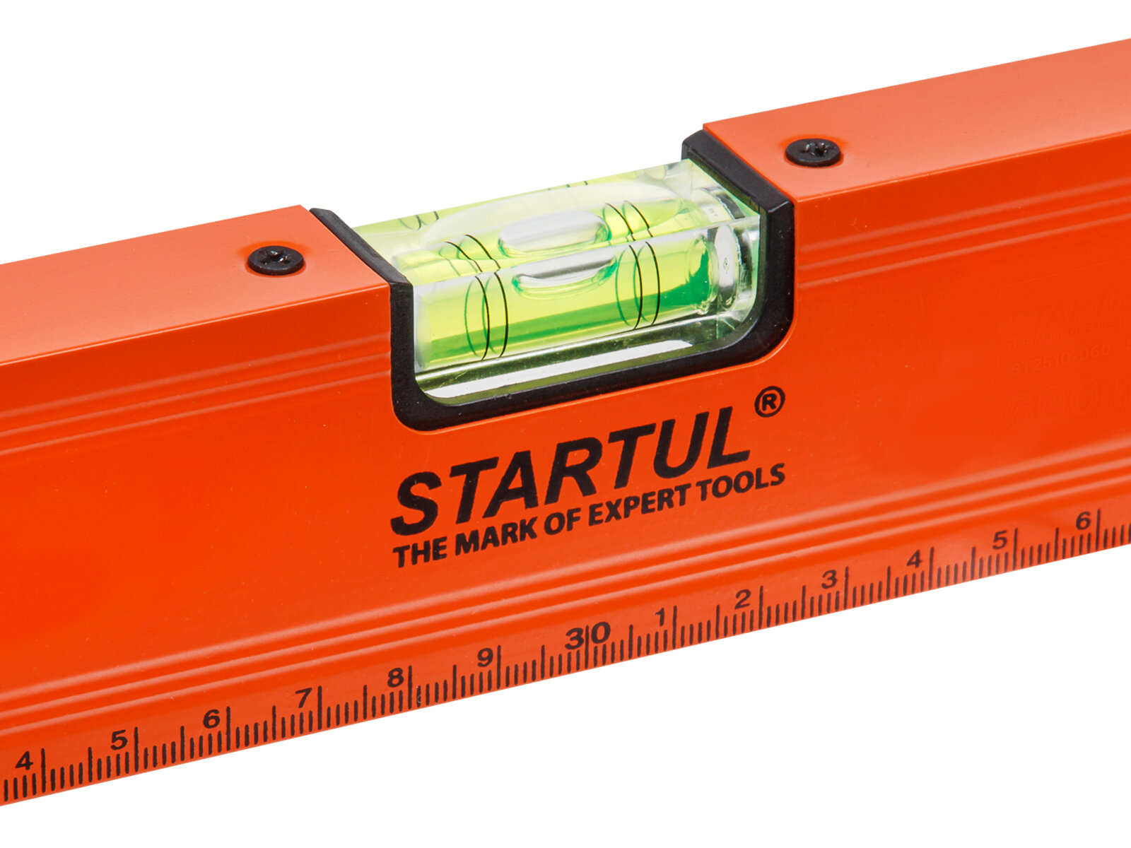 Уровень строительный брусковый STARTUL Standart ST2510-150 пузырьковый 1500 мм с 3 глазками алюминиевый