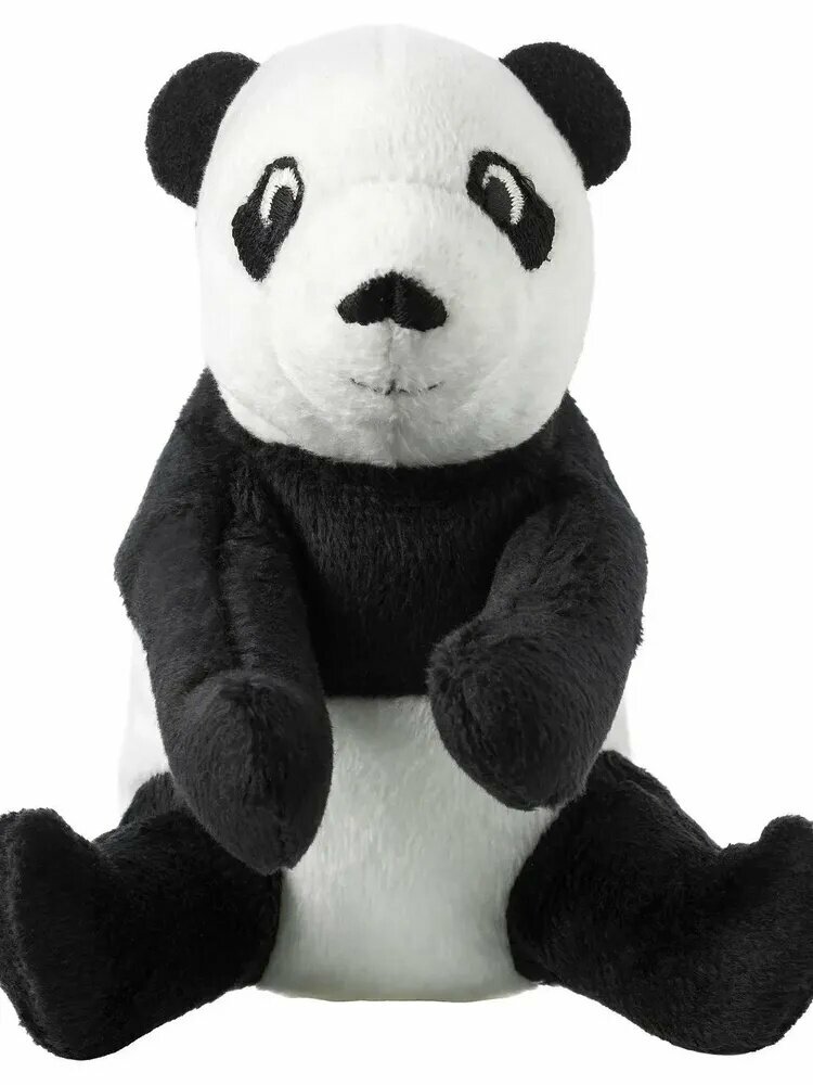 IKEA DJUNGELSKOG панда, плюшевая игрушка, черно-белая, 11 см
