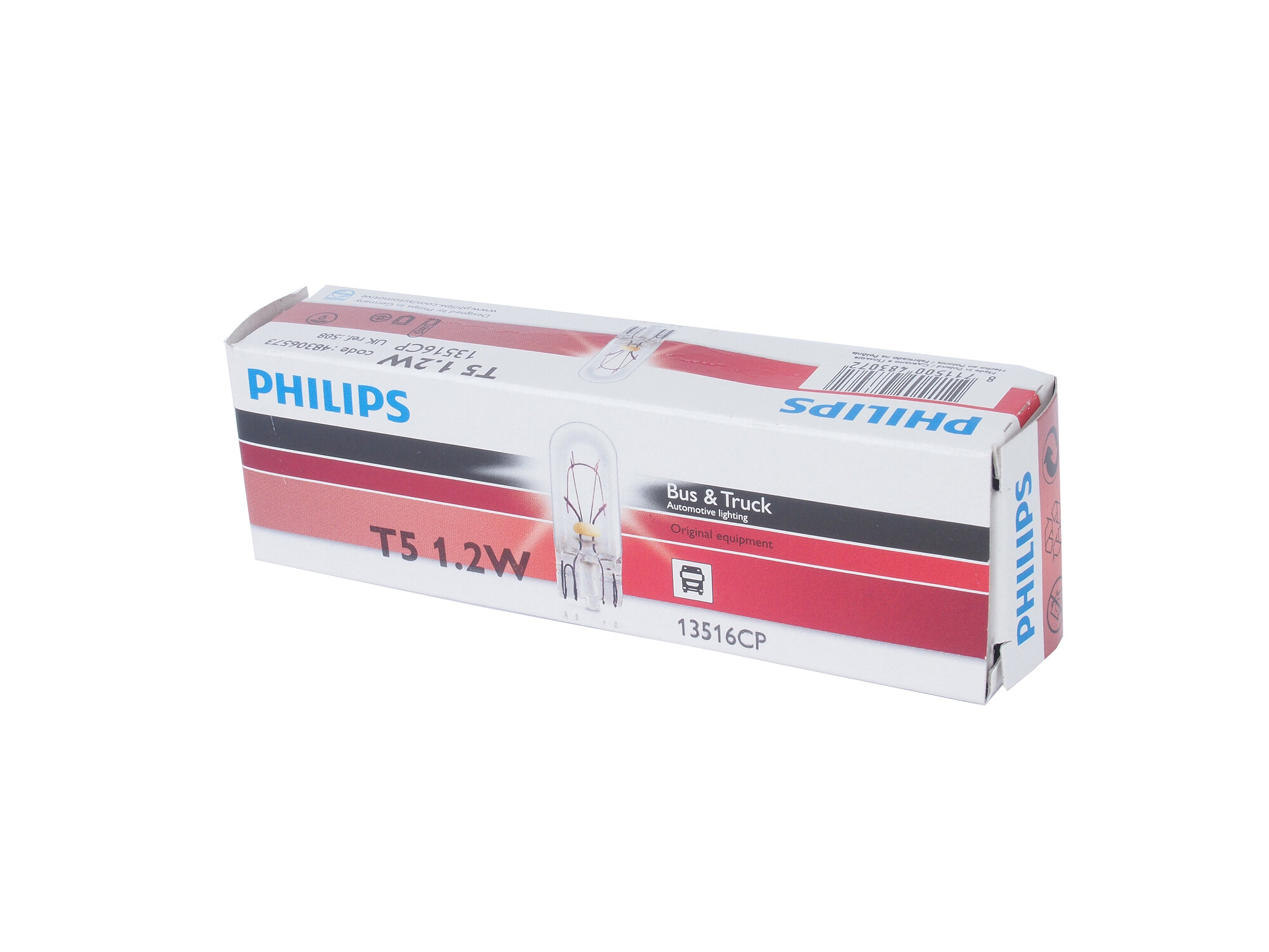 Лампа 24V W1.2W W2.1x4.6d PHILIPS