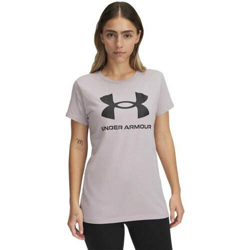 фото Футболка under armour w live sportstyle graphic ssc, 1 шт., размер sm, серый