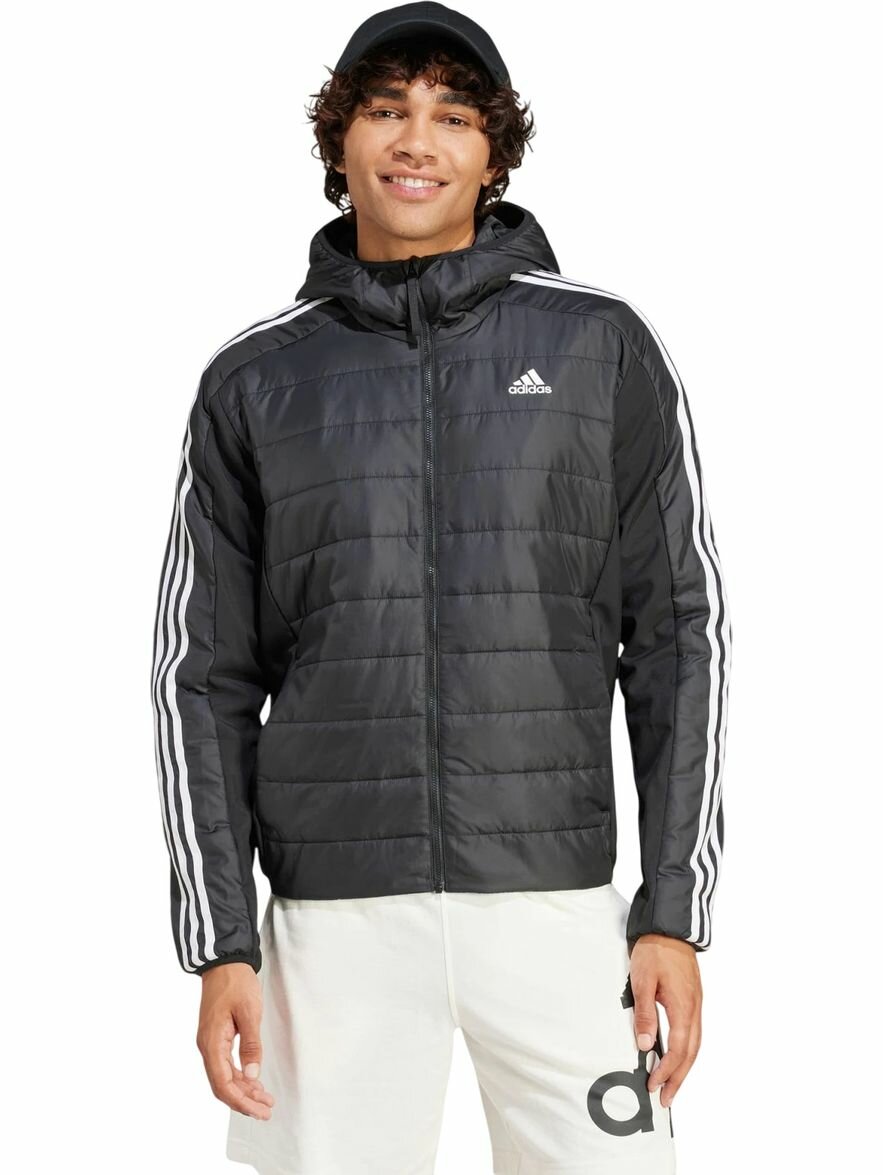 Куртка спортивная Essentials 3-Stripes Insulated Hooded Hybrid Jacket