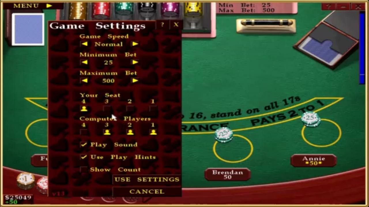 Casino Blackjack PC Steam Ключ • Активация Steam • регион Весь мир