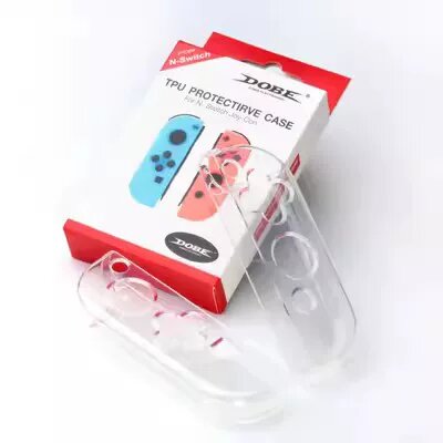 Защитный чехол для Joy-Con Switch из силикона Soft TPU, плоский