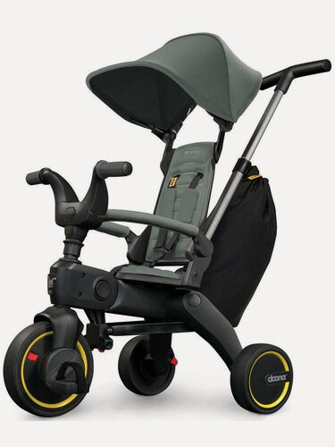Изображение товара Велосипед - коляска 3-х колесный складной Doona Liki Trike S3 Slate Green (Forest Grey)