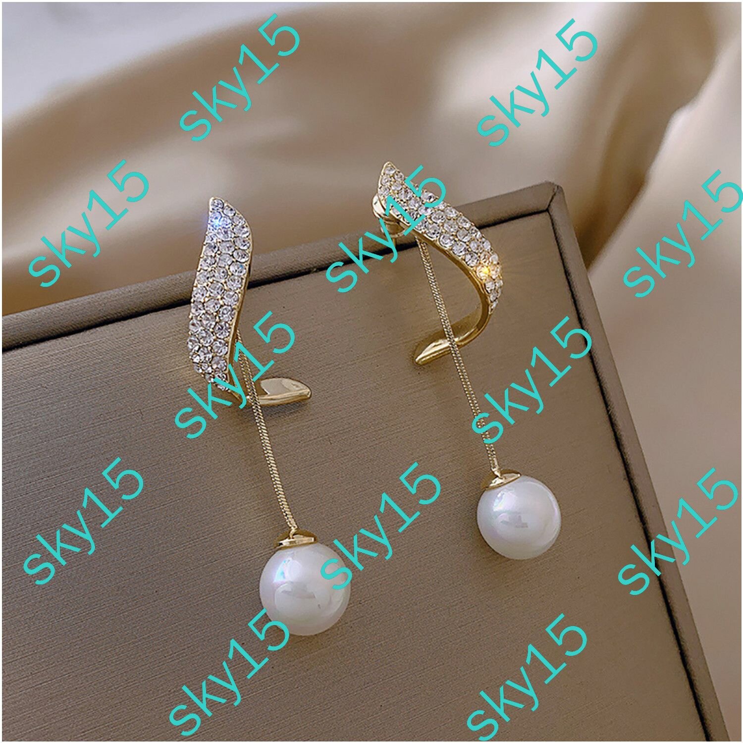 Серьги одиночные