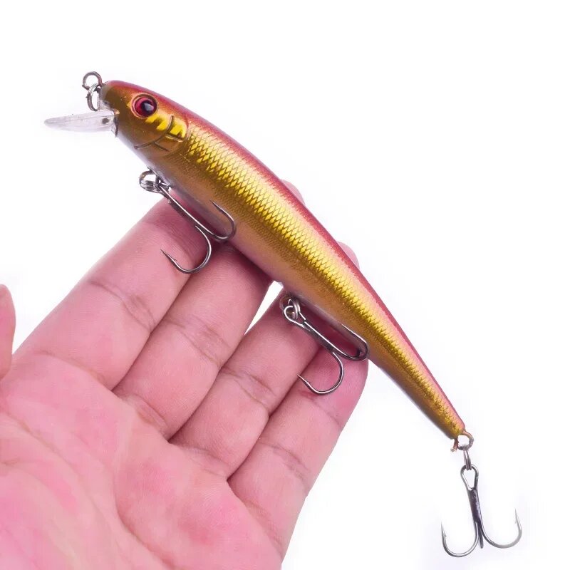 Плавающий воблер Proleurre Minnow, Цвет C, 13 см, 19 г