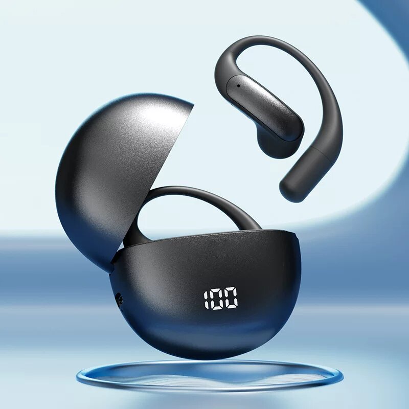 ZOOB беспроводные наушники Bluetooth 5.4 Стандартный вариант Обсидианово-черный Долгий срок службы Воспроизведение