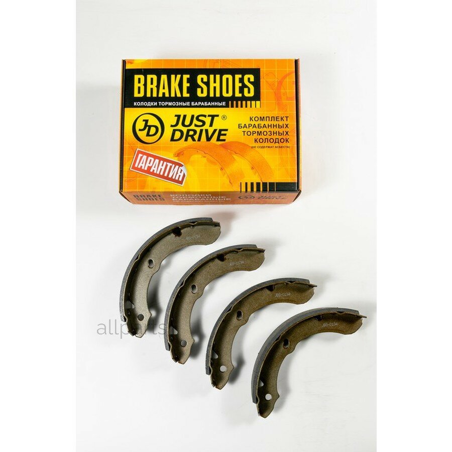 JUST DRIVE JBS0134 Колодки тормозные барабанные