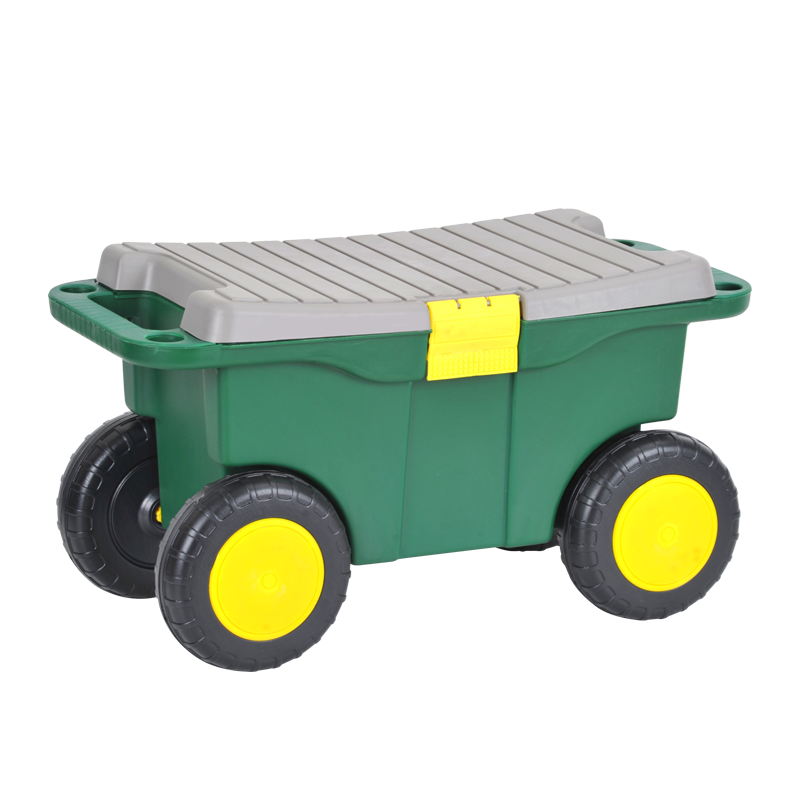 Кресло садовое "storage compartment", на колесах, полипропилен