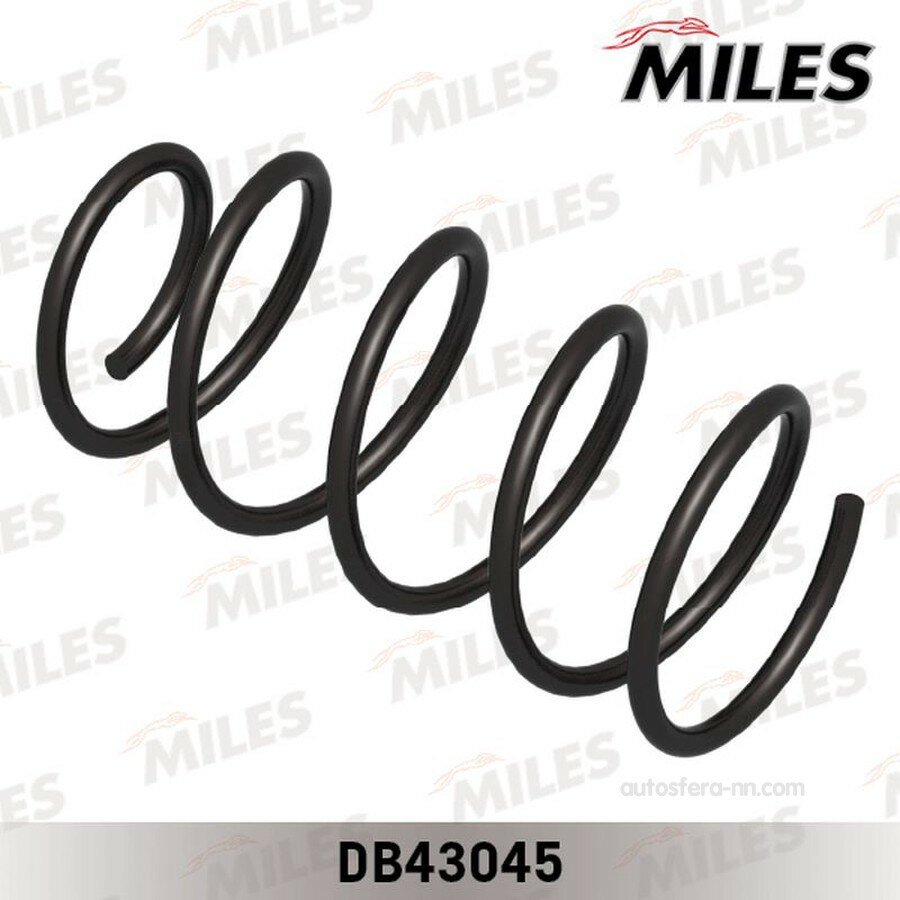 MILES DB43045 Пружина подвески MAZDA 3 1.4/1.6 03- передняя