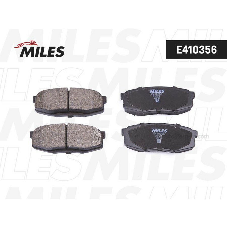 MILES E410356 Колодки тормозные TOYOTA LAND CRUISER J200 4.5D/4.7 07-/LEXUS LX570 08- задние