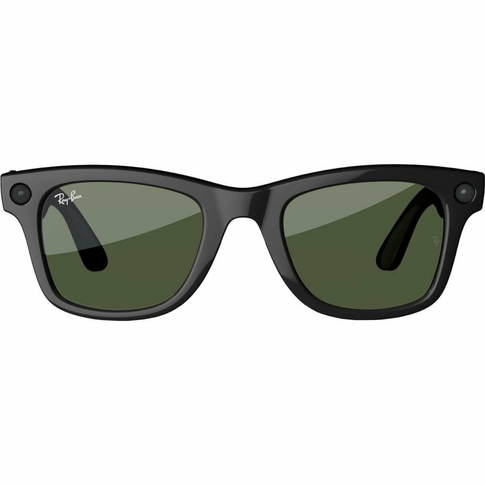 Умные очки Ray-Ban Wayfarer (RW4008, 601S1M53), Matte Black/Graphite Green Transition