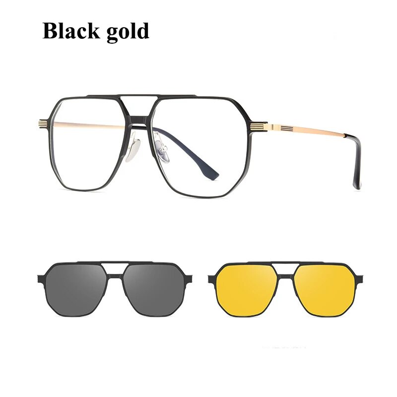 BCLEAR Поляризованные солнцезащитные очки Black gold