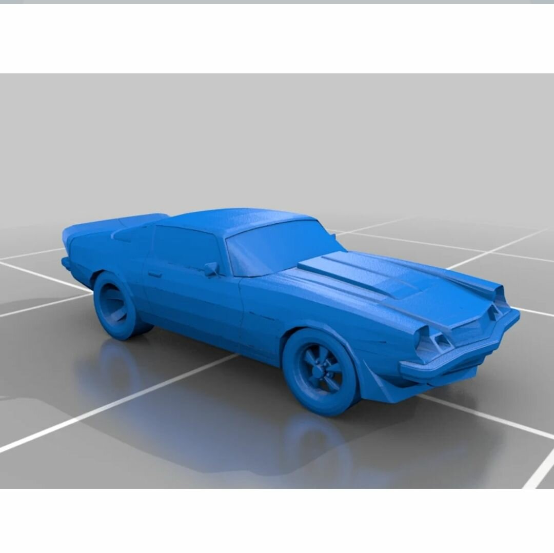 Chevrolet Camaro 1977. Масштабная модель 1:72.