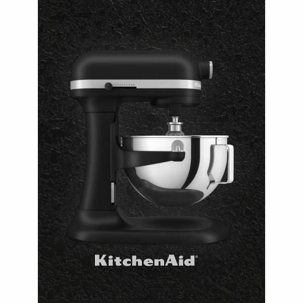 Миксер KitchenAid Heavy Duty 5,2 л, черный матовый, 5KSM55SXXEBM