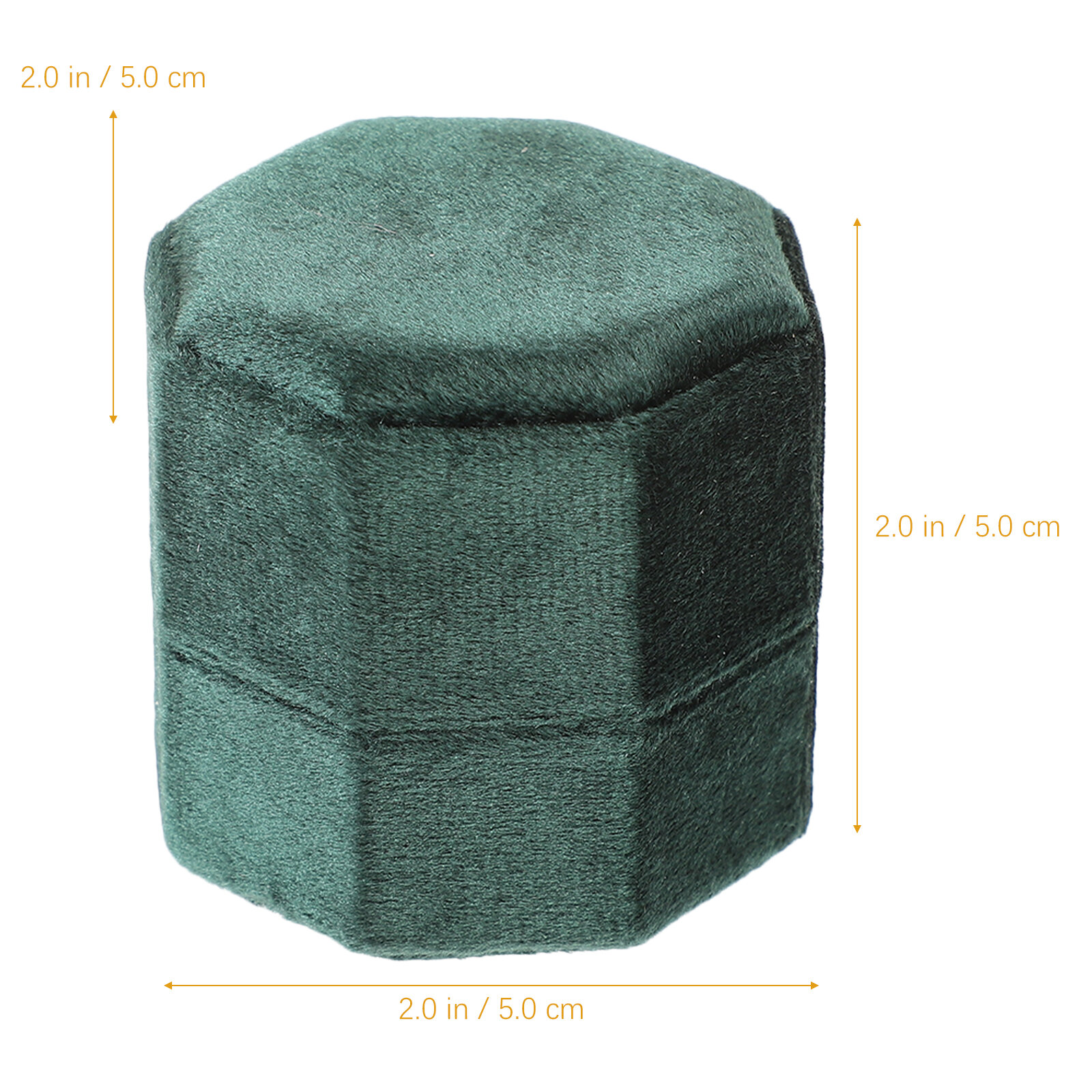 Красивая Зеленая Коробочка Для Колец Из Вельвета 5 00X5 00X5 00CM