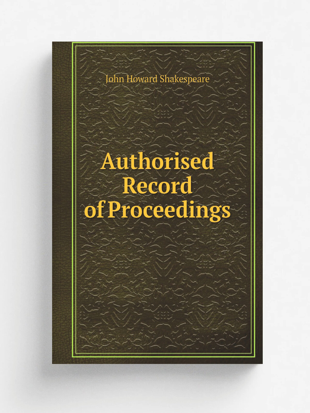 Authorised Record of Proceedings | John Howard Shakespeare | 1905 | Baptist Union Publication Dept. | Репринт