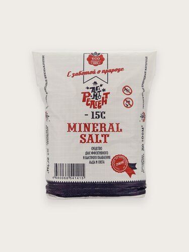 Изображение товара Противогололедный реагент Mr.Defroster Mineral Salt 10 кг