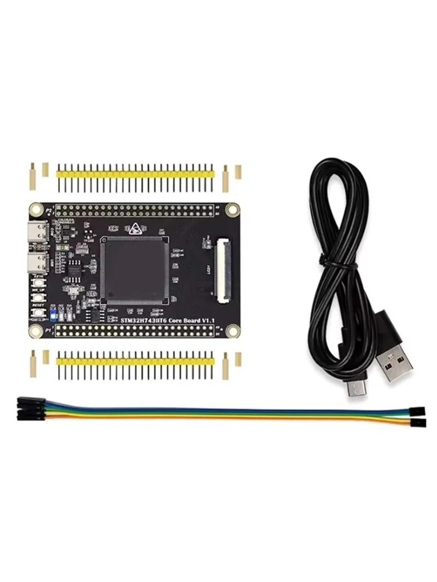 (NNTTVVI))Плата Разработки STM32H7 На Базе Ядра STM32H743IIT6 С SDRAM LVGL