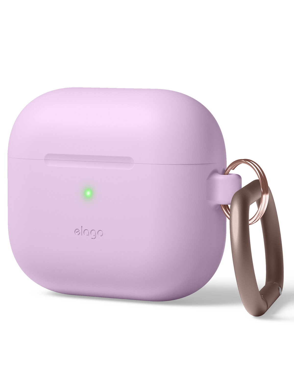 Elago для AirPods 3 (2021) чехол Silicone Hang Lavender
