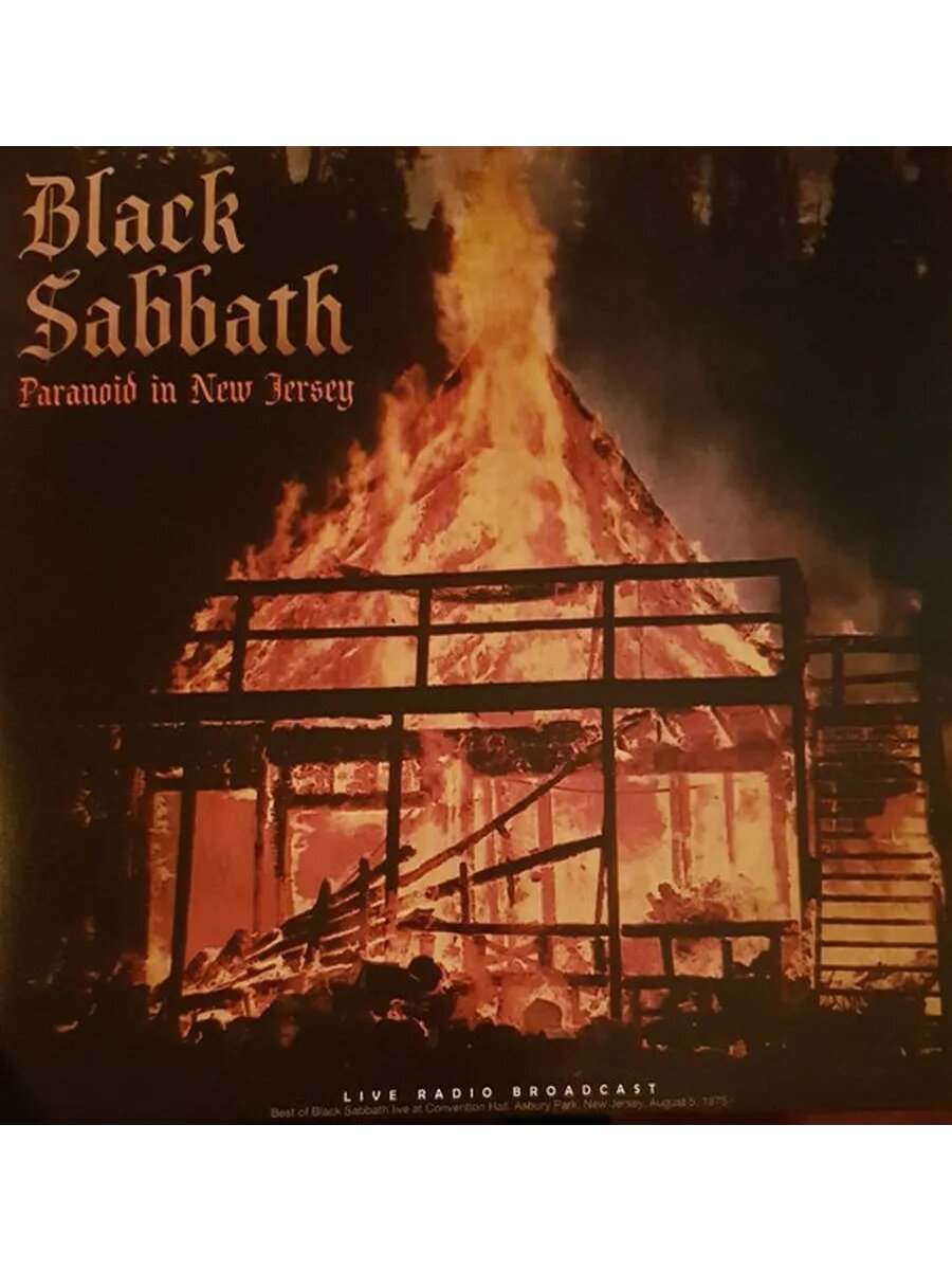 Black Sabbath-Paranoid In New Jersey