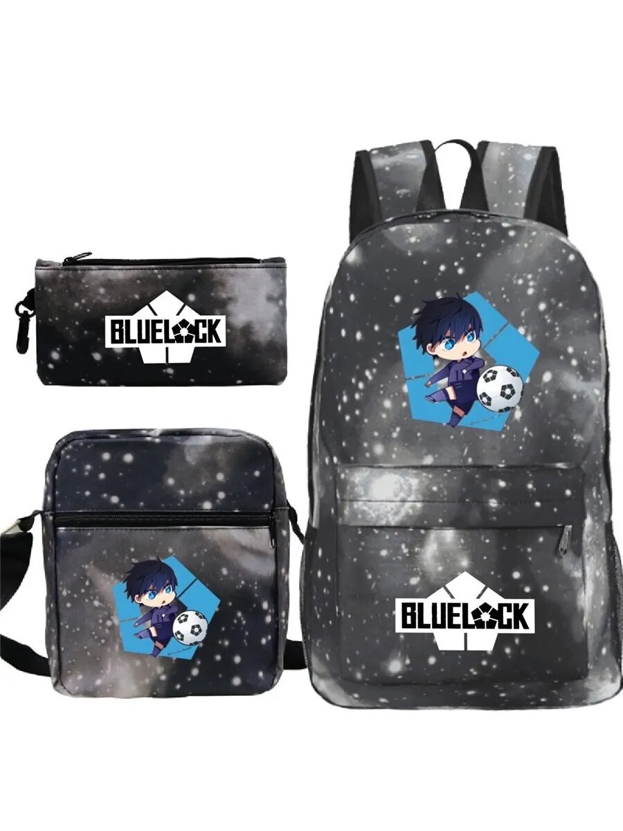 Рюкзак Синяя Тюрьма Блю Лок Blue Lock