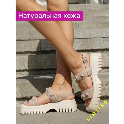фото Босоножки reversal, размер 37, серый