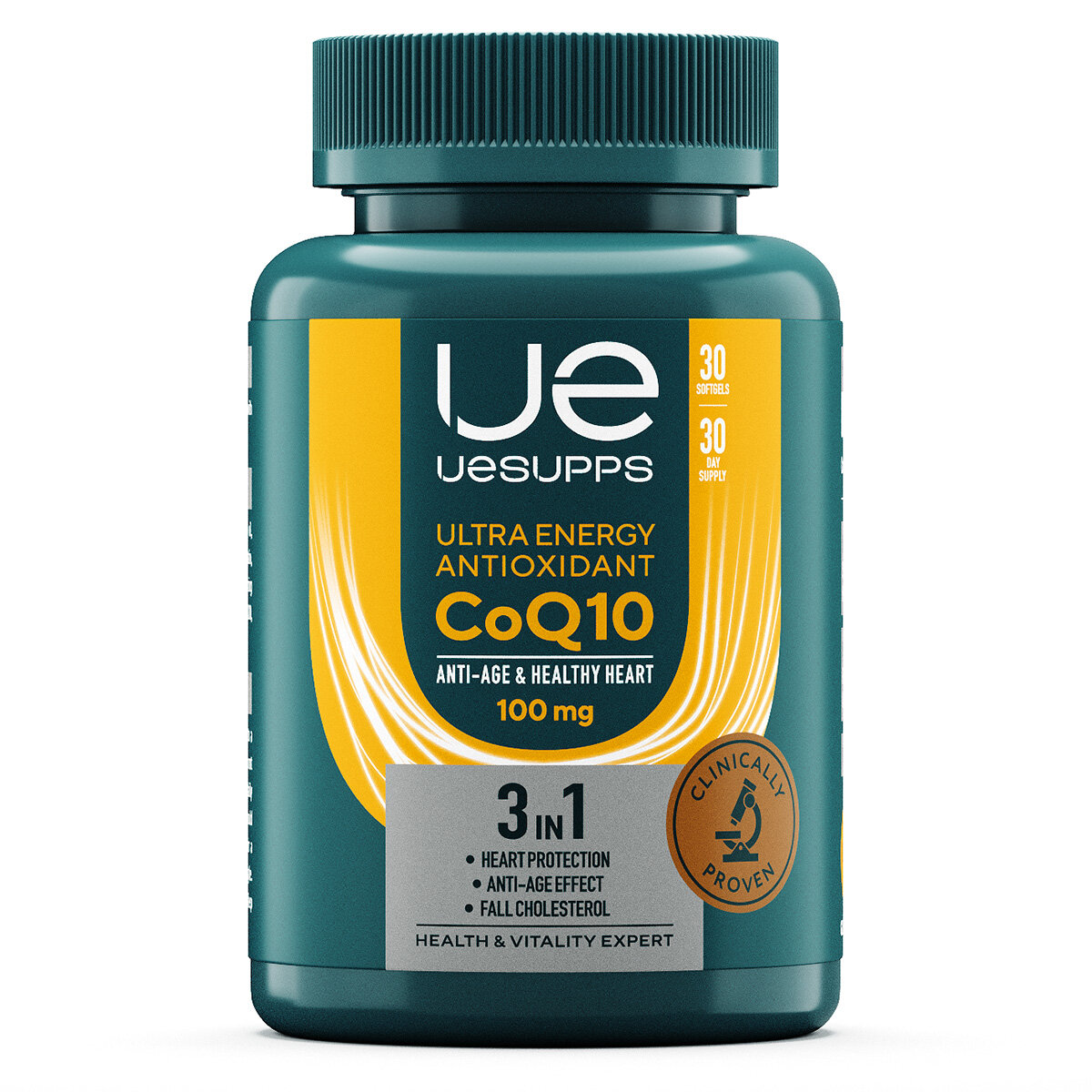 Ультра Энерджи Антиоксидант Коэнзим Q10 капсулы 30 шт UESUPPS