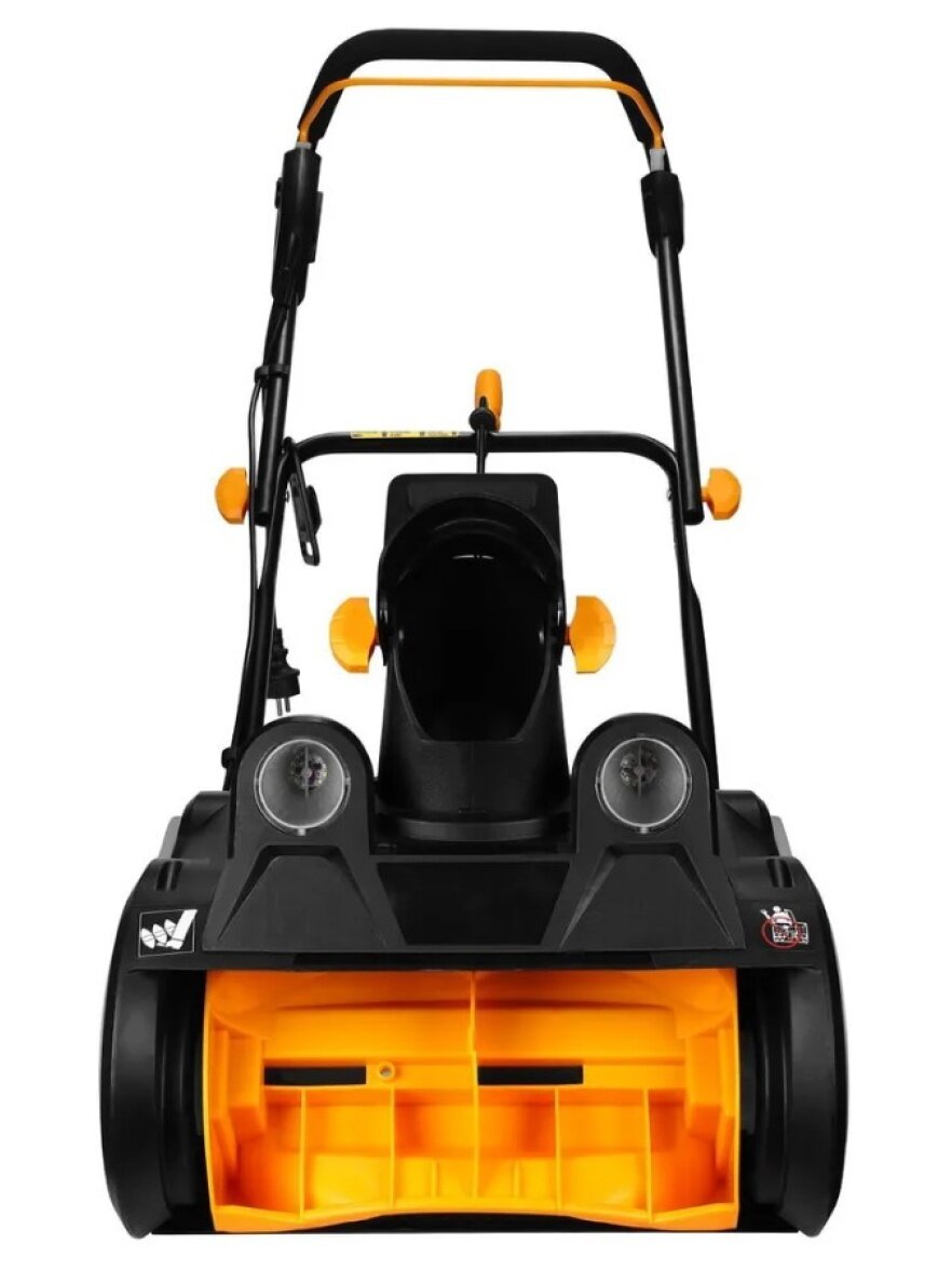 Снегоуборщик электрический Deko ST2400, 46см, 2400Вт, 2 фары — фото 1