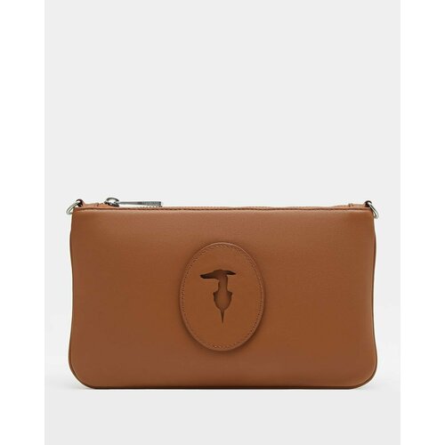 фото Сумка trussardi, коричневый