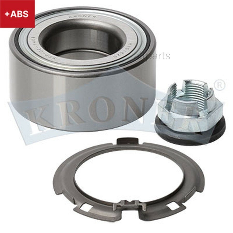 KRONER K151825 подшипник ступицы NISSAN PRIMASTAR (01-) (перед. Компл.) 45X88X39 С ABS (K151825) KRONER