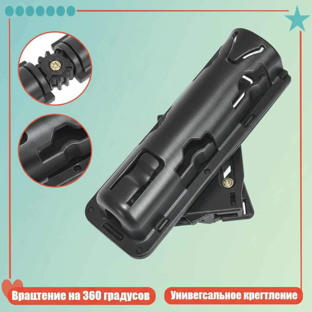 Телескопическая палка для уборки пыли высоко с чехлом