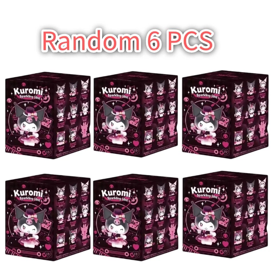 Куроми TOPTOY, коллекция 6 шт, розовый