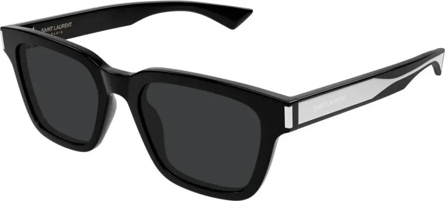 Оправа Saint Laurent SL 907 001, тип оправы ободковая, материал оправы пластик, пол унисекс, форма оправы овальная