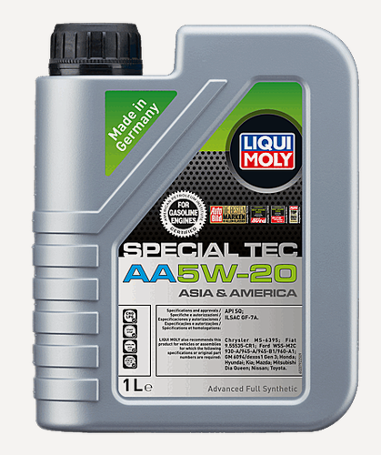 Изображение товара LIQUI MOLY Моторное масло Liqui Moly Special Tec AA 5W-20 НС-синтетическое 1л