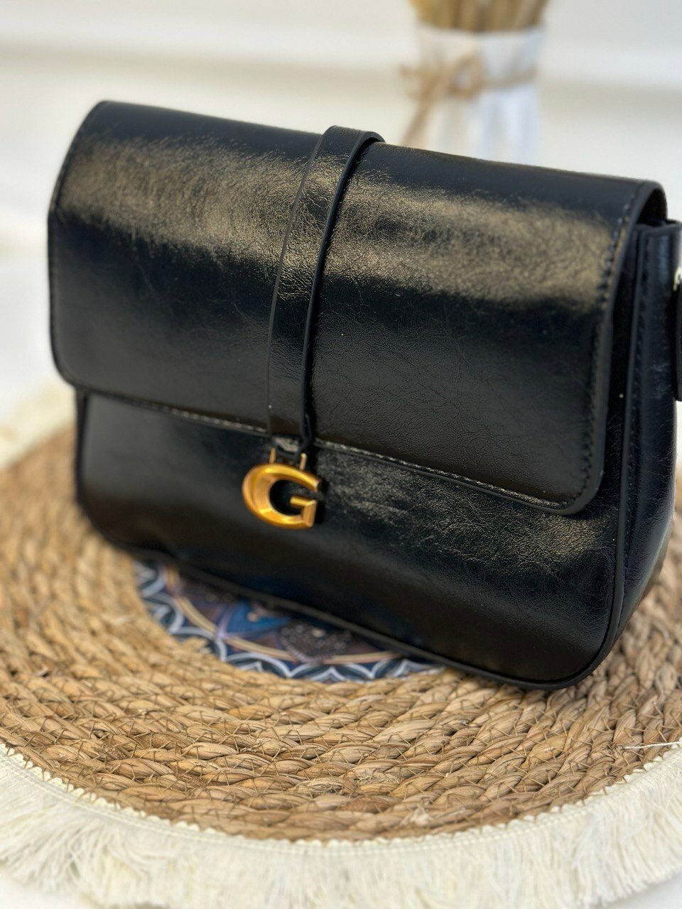 Сумка-рюкзак  Sumka lux, фактура матовая, черный — фото 1