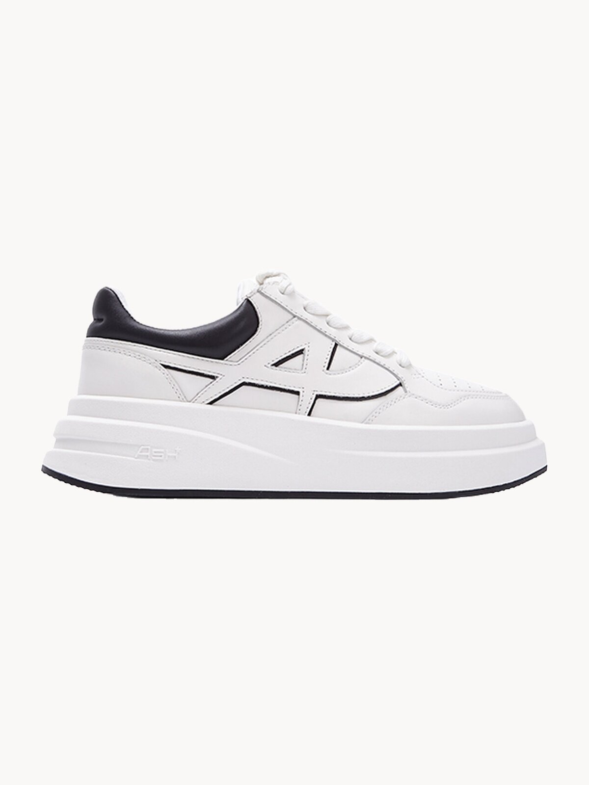Кеды ASH, размер 39, белый/черный