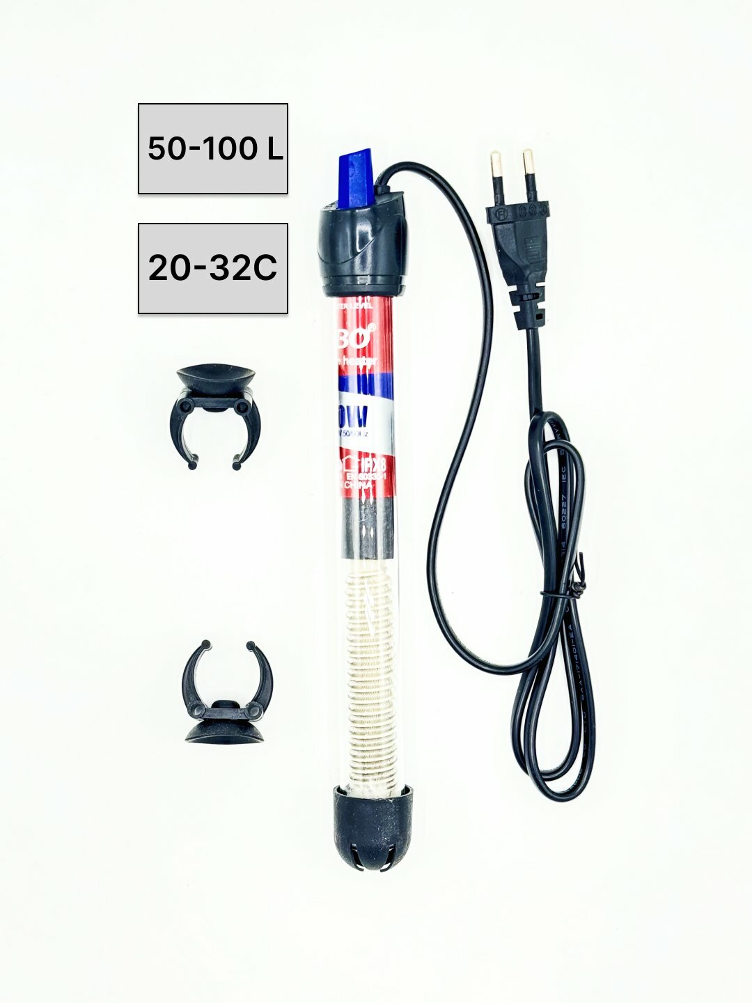 Нагреватель для аквариума Sebo 100 W, для аквариумов до 100л