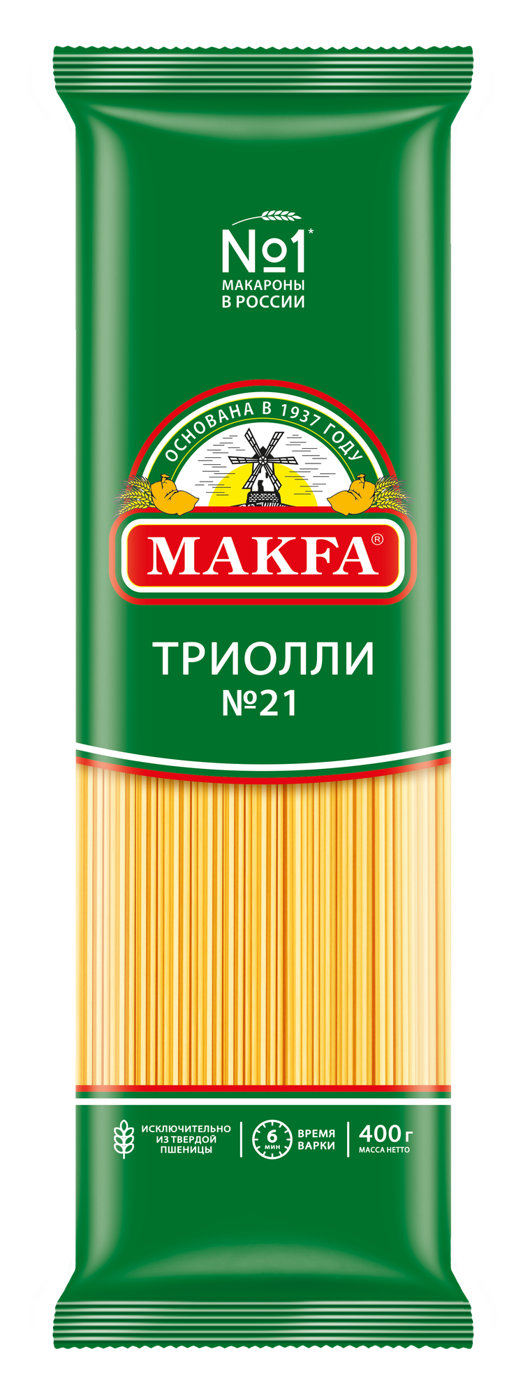 Makfa вермишель длинная (Triolli), 400 г