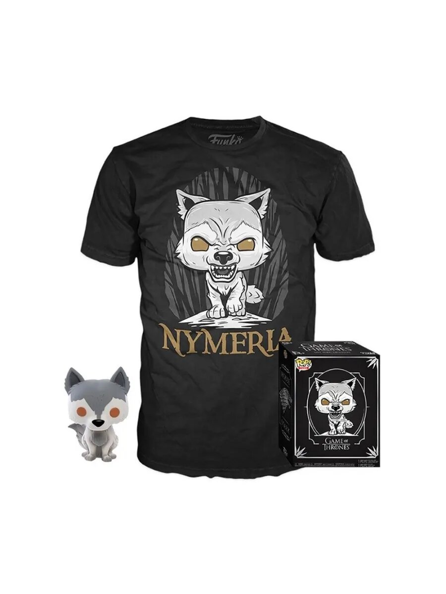 Набор Фигурка+Футболка Funko POP and Tee: GOT: Nymeria (L) 38641