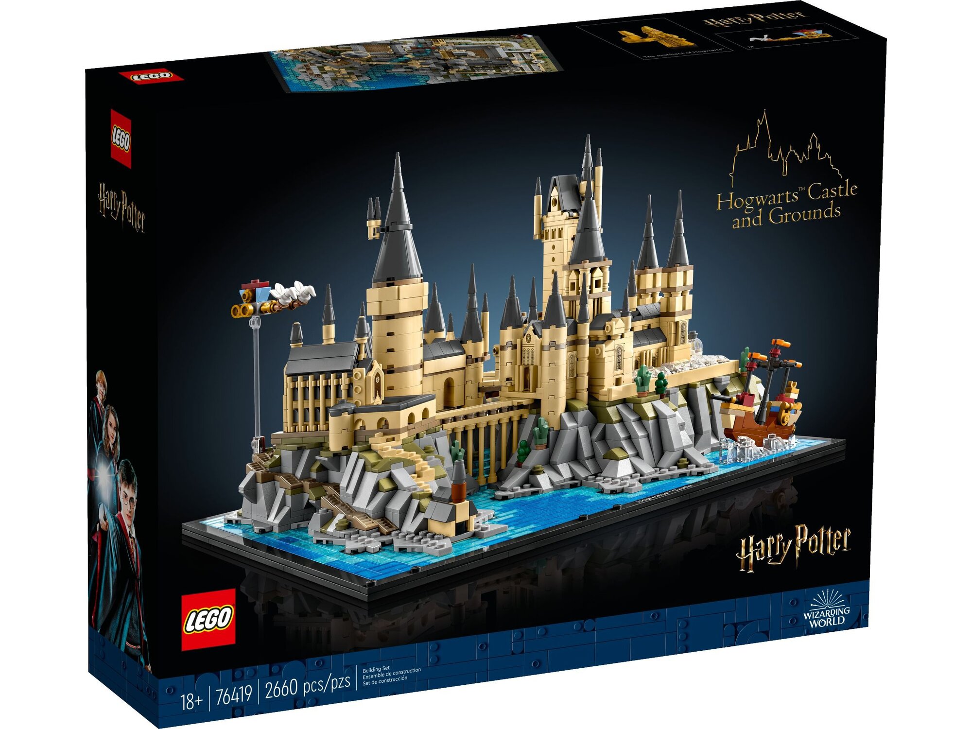 Конструктор LEGO Harry Potter 76419 Замок и территория Хогвартс, 2660 дет. — фото 1
