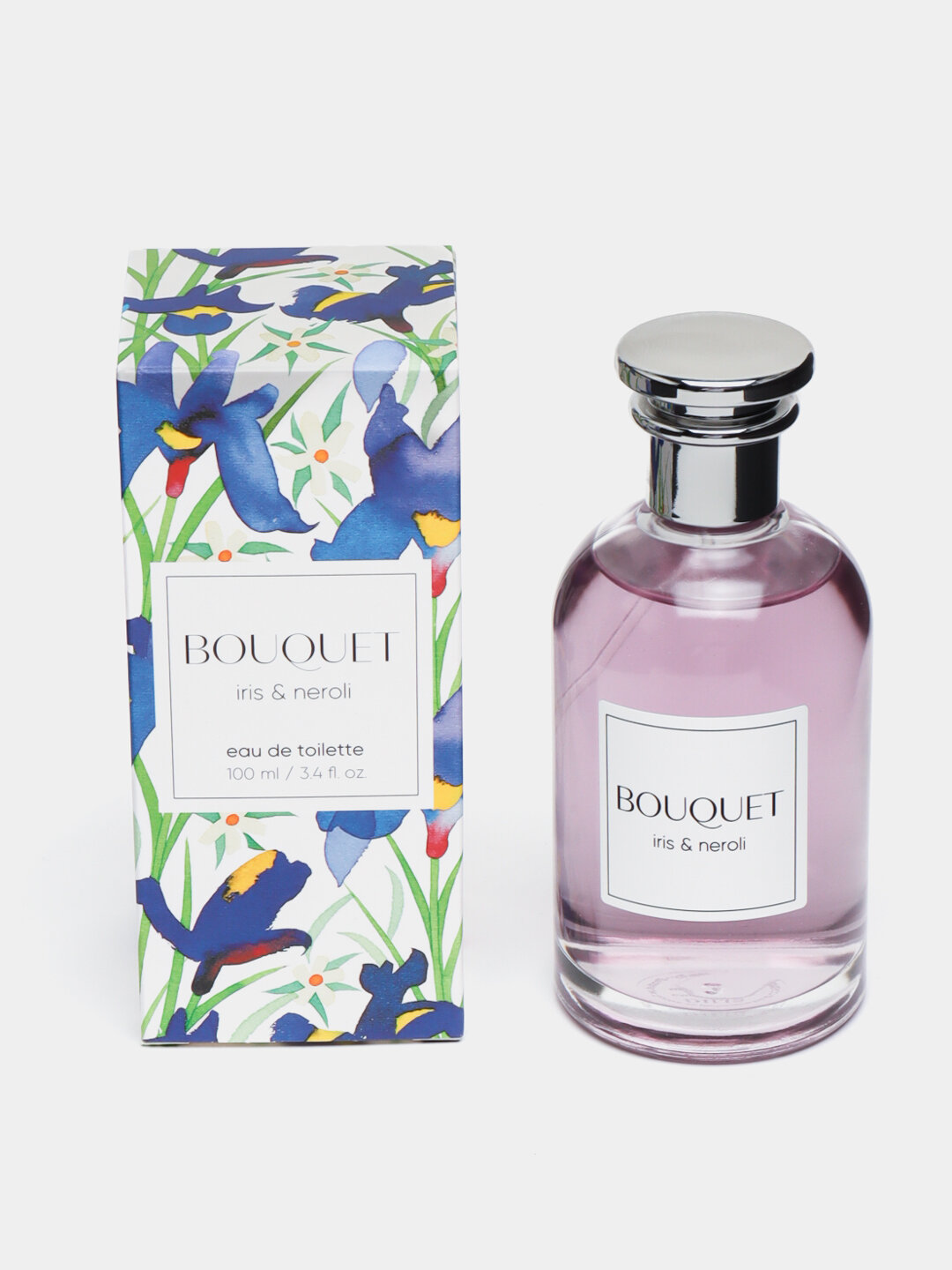 Туалетная вода Dilis Bouquet Iris and Neroli, женская, стойкость 10 часов, 100ml