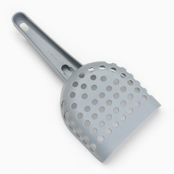 Совок для кошачьего туалета, серый — фото 1