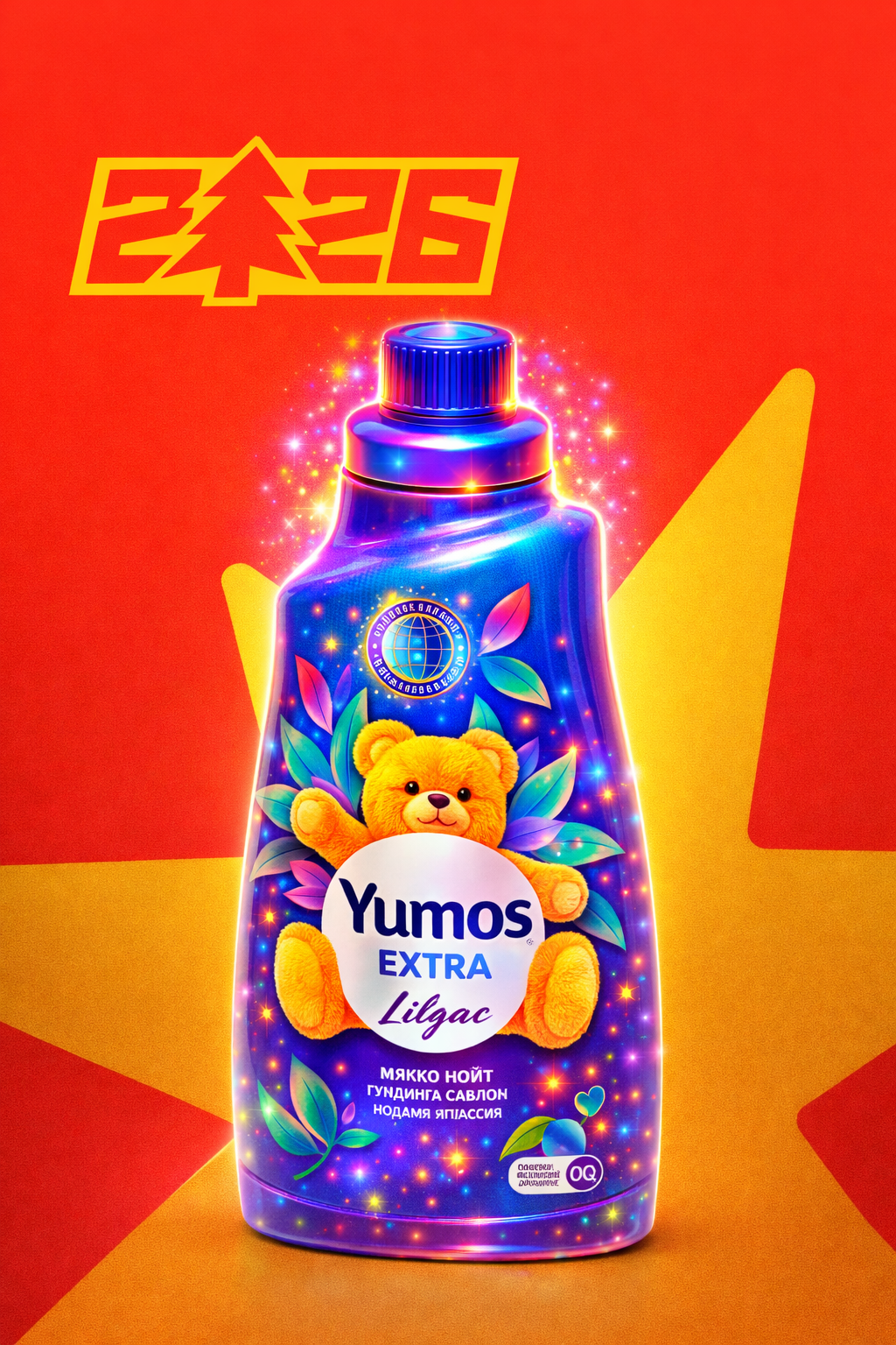 YUMOS Extra Кондиционер для белья, концентрированный, 1440 мл — Смягчитель тканей. ORGINAL 100%