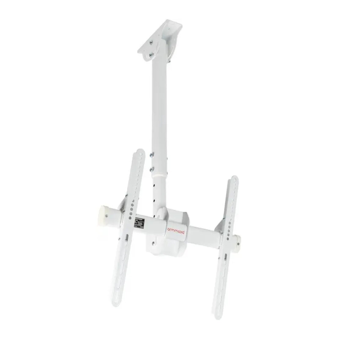 Кронштейн потолочный Arm Media LCD-1800 26"-65", наклонно-поворотный, нагрузка до 50 кг, белый