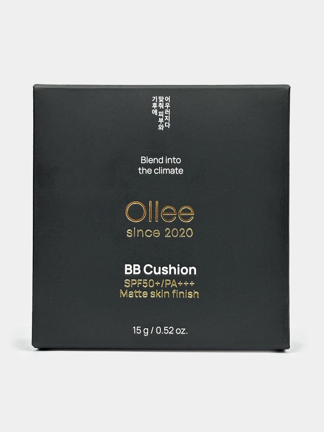 BB-кушон средний оттенок (тон 02) с SPF 50+ PA++++ матовым финишем